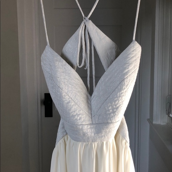 BCBGMAXAZRIA Backless Cut Out Cocktail Dress - Picture 3 of 6